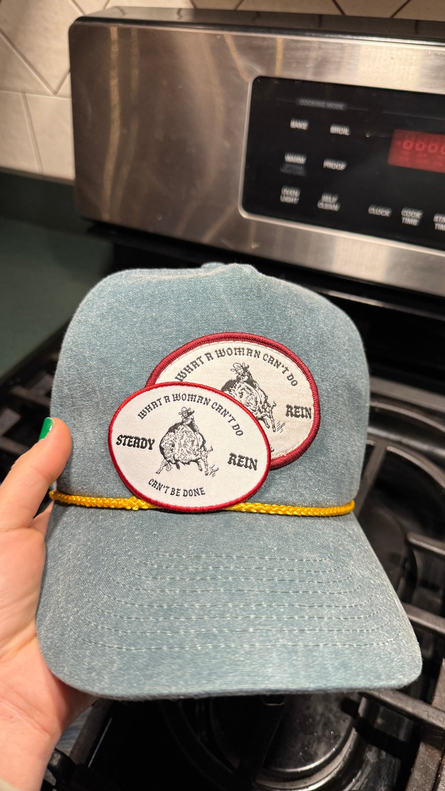 Bison Rider Patch