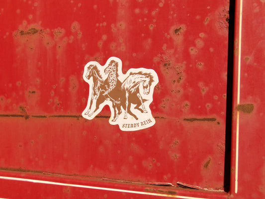 Steady Rein Sticker