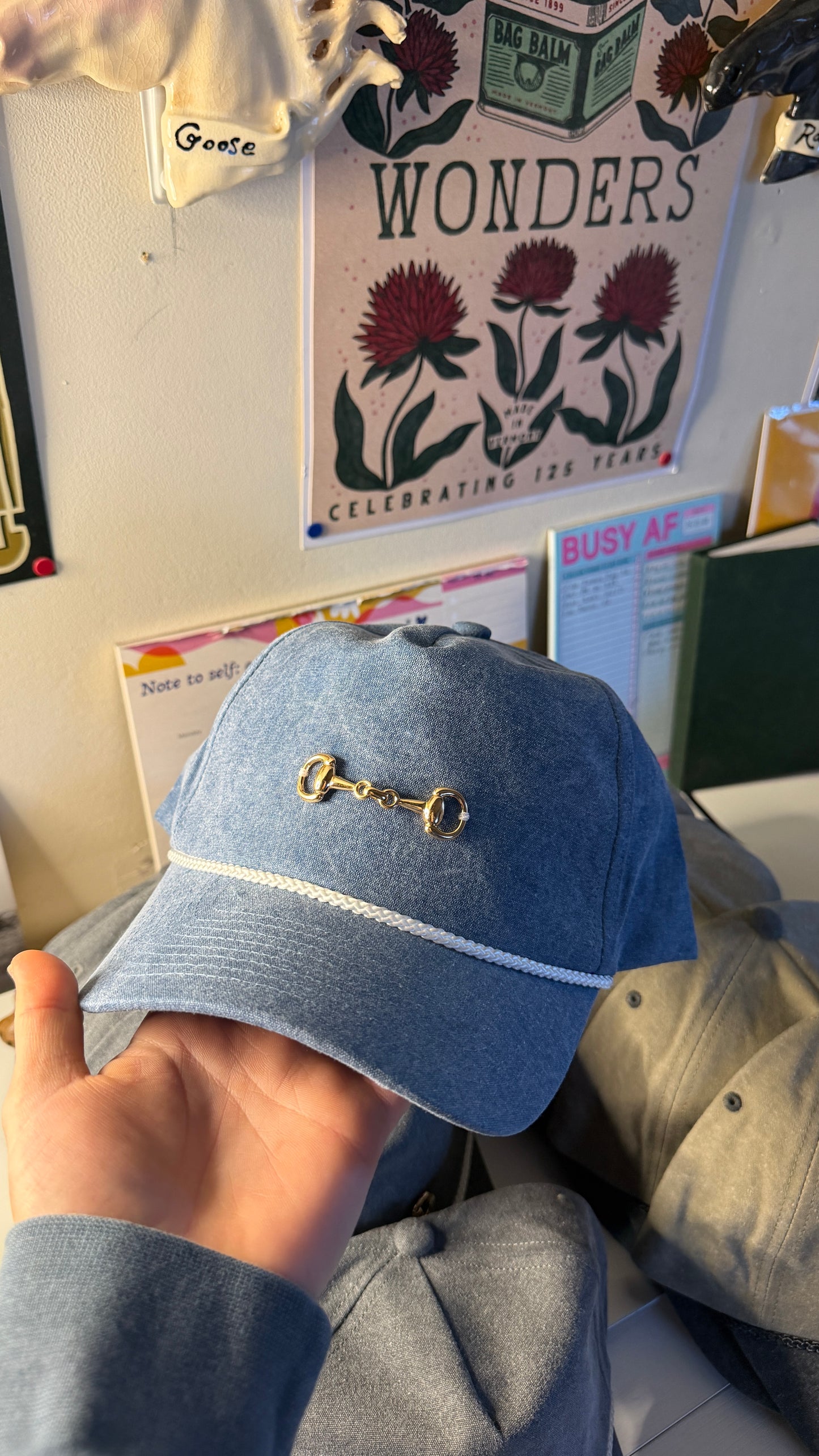 Snaffle Bit Trucker Hat